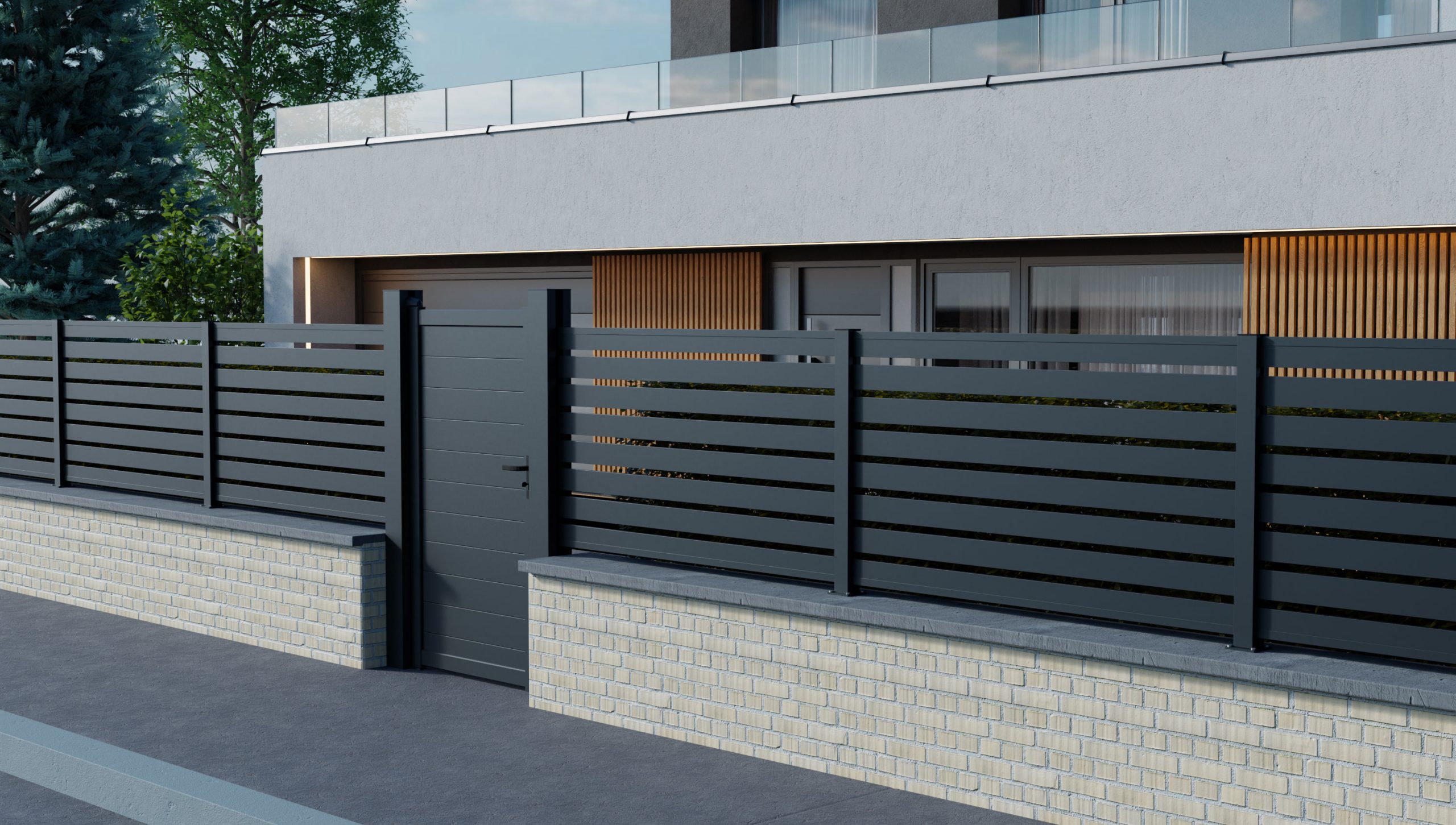 BOSTON Composite modular Fencing