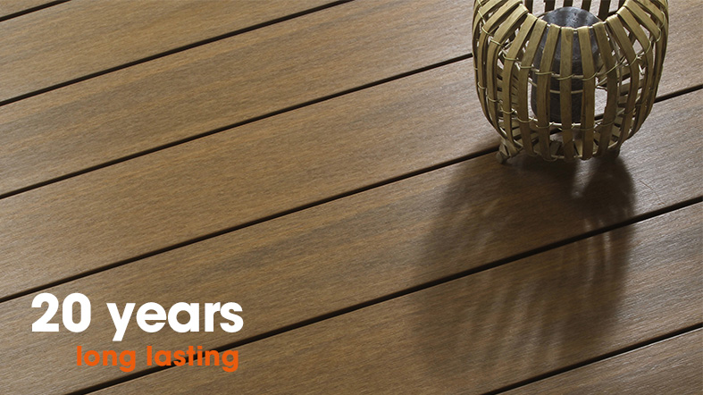 long lasting composite decking