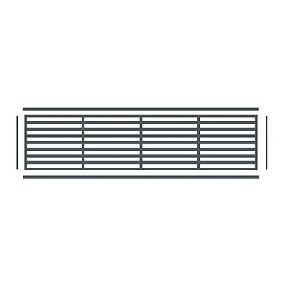 décors paxos pour cloture horizontal